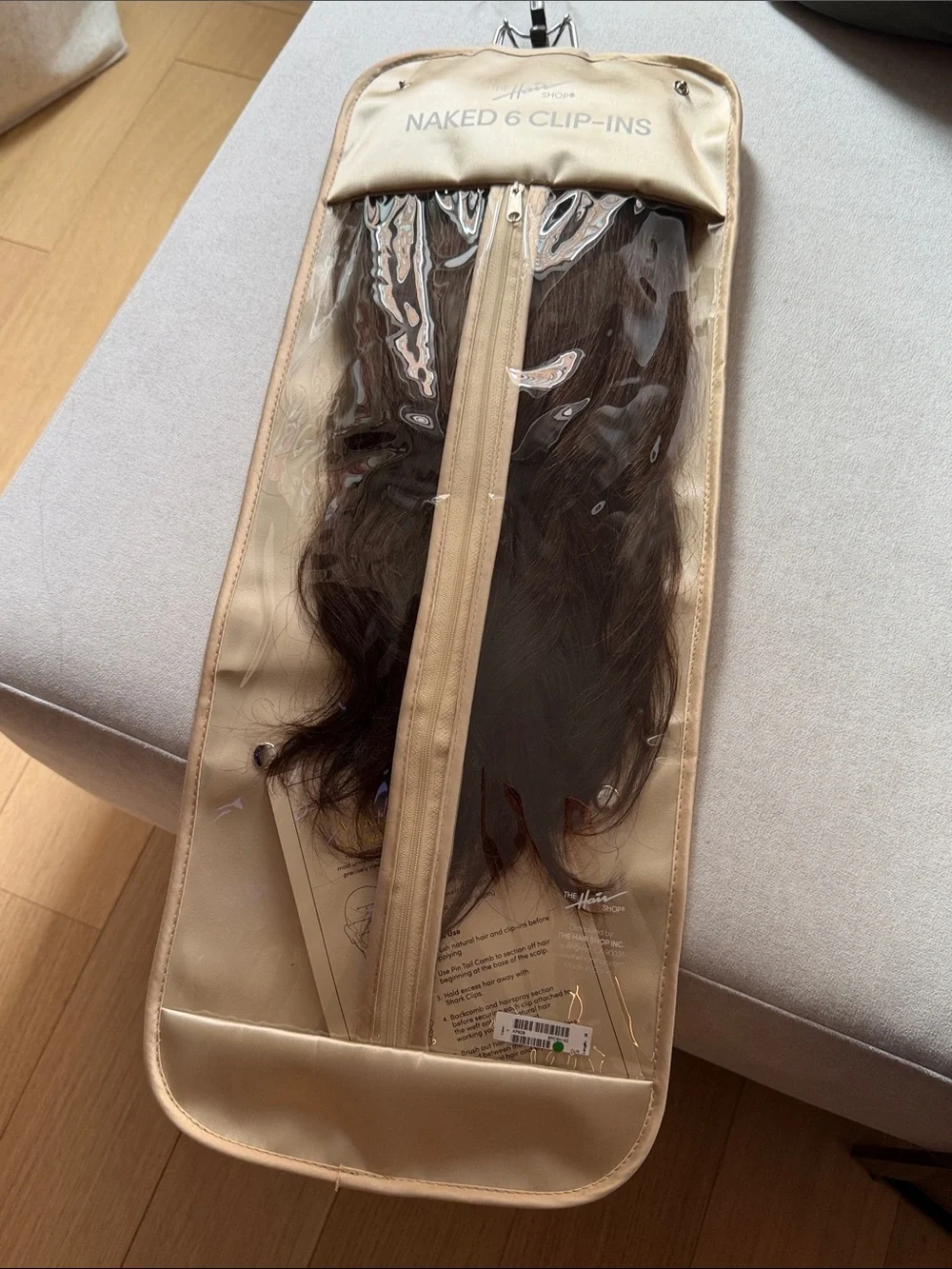 Naked 6 Clip-Ins - Dark Brown Hair Extensions
